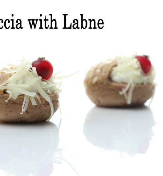 Foccacia with Labneh