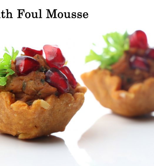 Tart with Foul Mousse