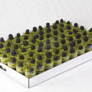 Pistachio Dessert Glass Tray