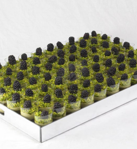 Pistachio Dessert Glass Tray