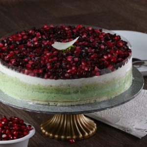 Pistachio Mahalabiya  (Ice Cream Cake)