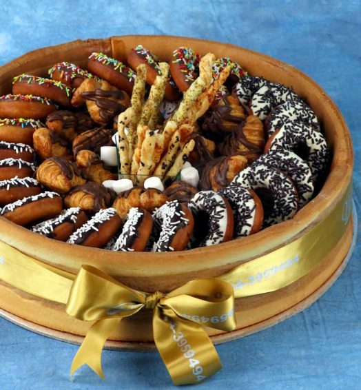 Donuts and Croissants Basket