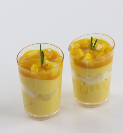 Mango Dessert Glass