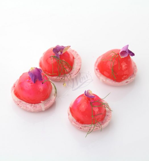 Rose PannaCotta Petit Fours