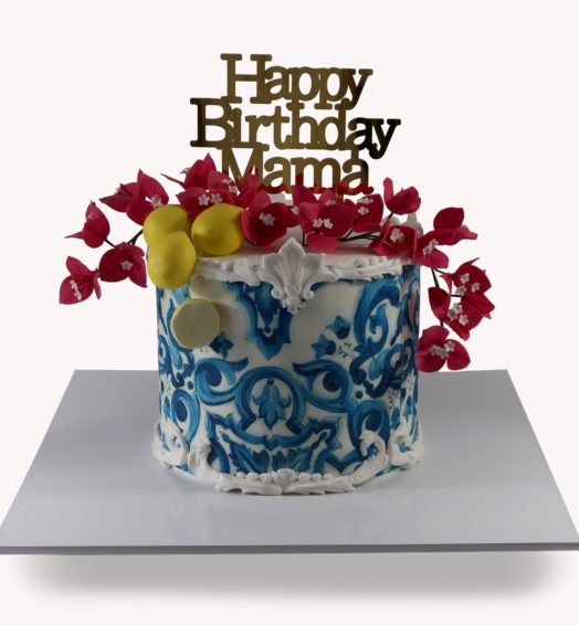 Turkish Design With Bougainvillea Sugar Flower