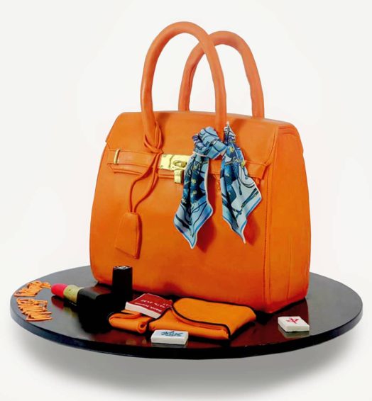 Hermes Bag Cake
