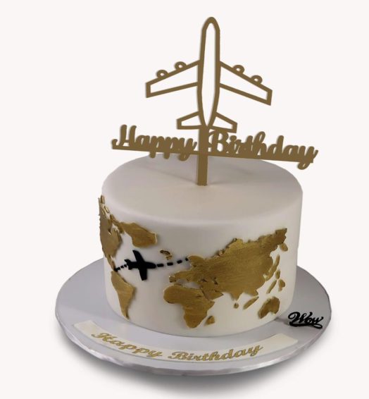 Bon Voyage Cake.