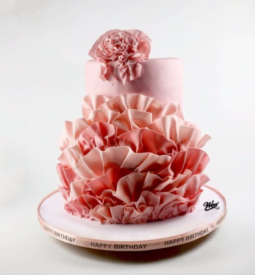 Ruffles And Frills cake