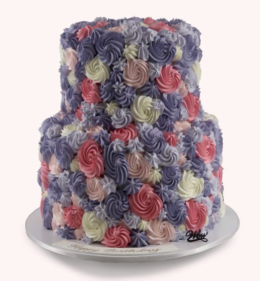 Butter Cream Frosting Cake.