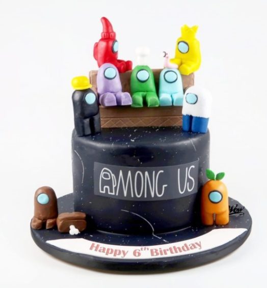 Among Us cake