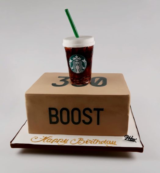 Boost 350 Cake