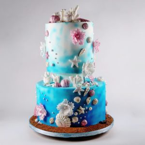 Ocean Theme Cake