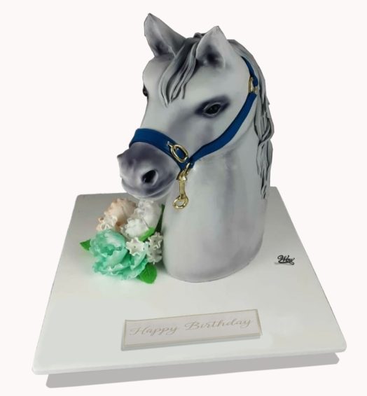 Horse Head Cake.