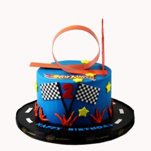 Hotwheel Racing Cake