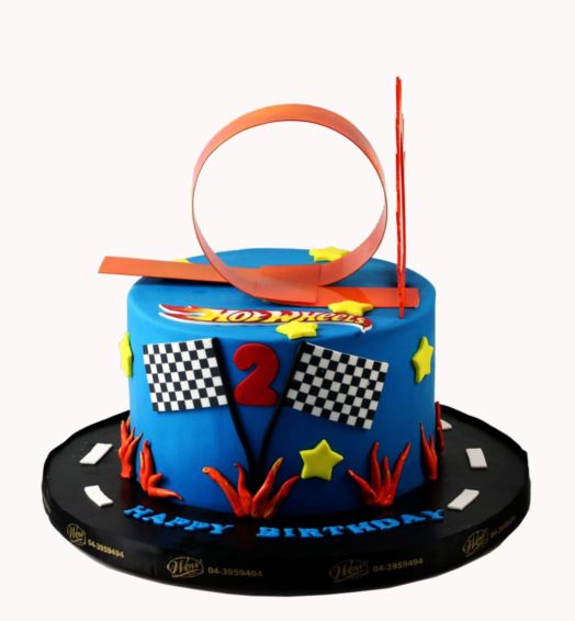 Hotwheel Racing Cake