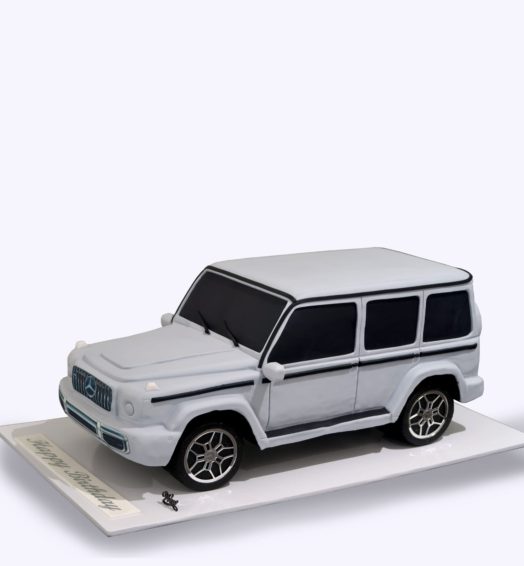 Mercedes Car Jeep Cake