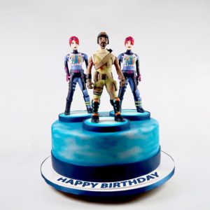 Fortnite Theme Cake