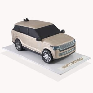 Range Rover Shape Cake Car.