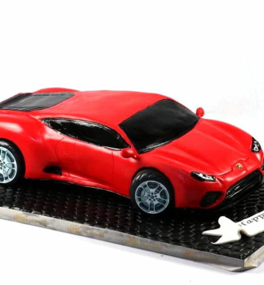 Ferrari car cake
