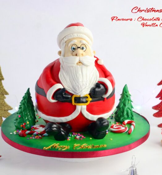 Christmas Special Santa Claus Cake