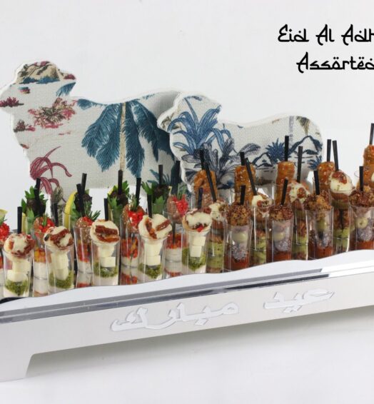 Eid Al Adha Special Salties Glasses Tray