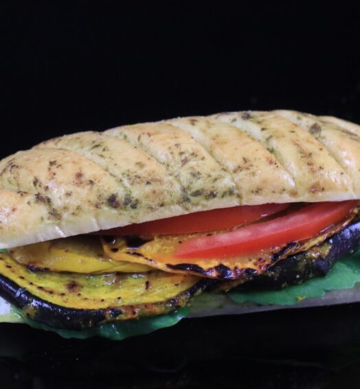 Grilled Vegetable With Pesto Sauces