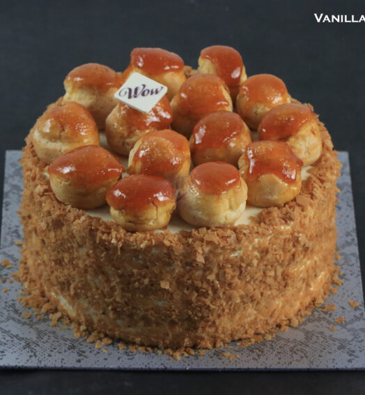 VANILLA CUSTARD CAKE