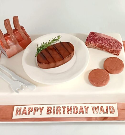 Steak Platter Cake